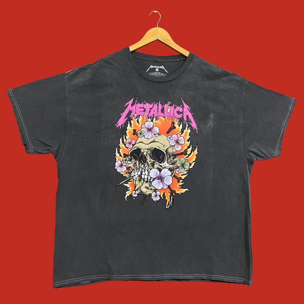 Metallica 1994 Pushhead Rock Tshirt size extra large
